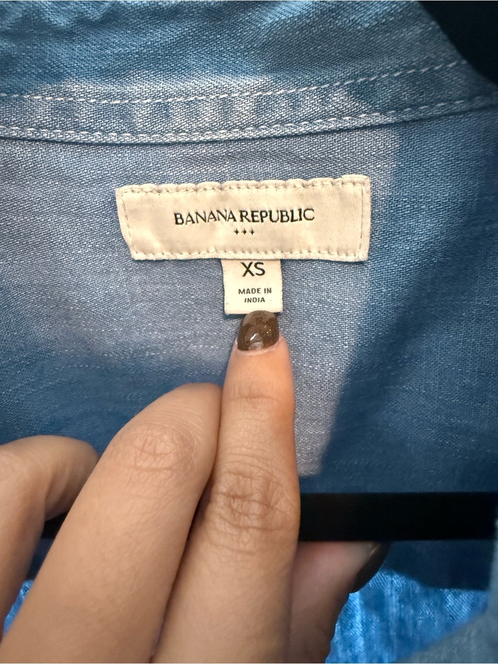 Banana Republic Jean dress Mini - Picture 3 of 3